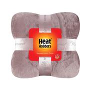 HeatWeaver Fleece Oversized Blanket: WINTER_FAWN