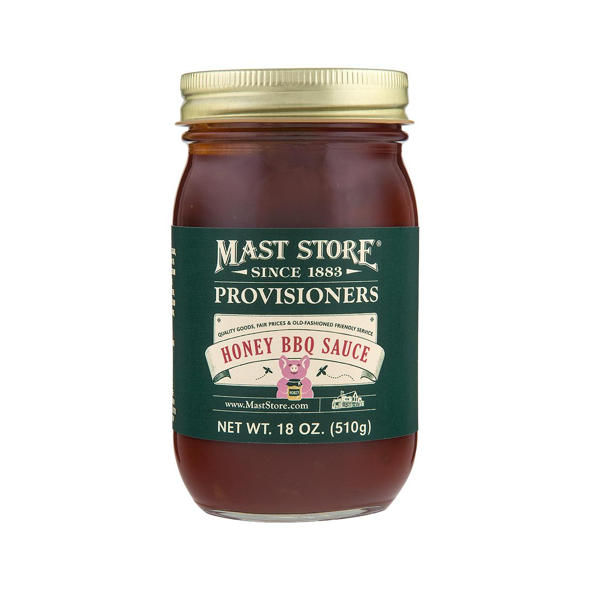  Mast Store Provisioners Honey Bbq Sauce - Pint