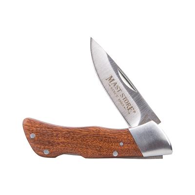  Mast Wood Lockback Knife