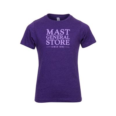 Kids' Mast General Store Stacked Logo T-Shirt