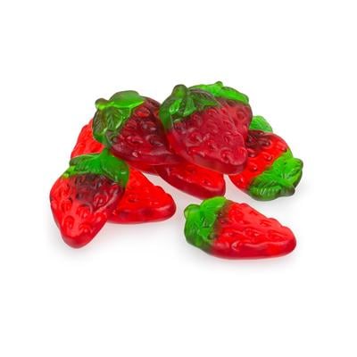 Gummi Strawberries Candy - 1 lb.