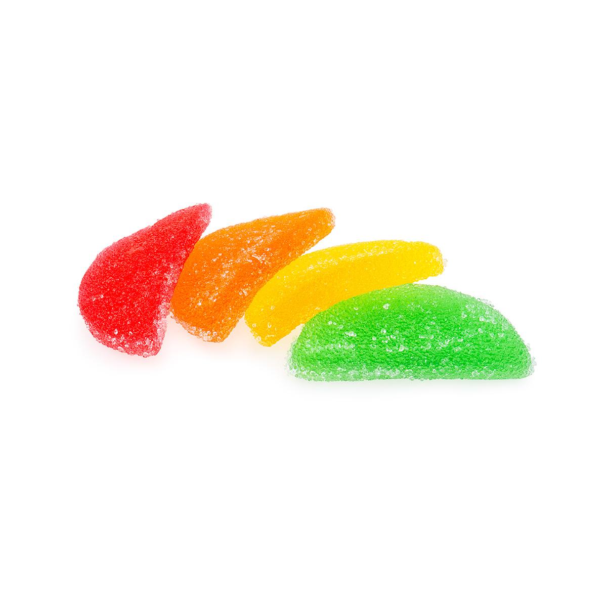 Sugar- Free Wrapped Fruit Slices Candy - 1 Lb.