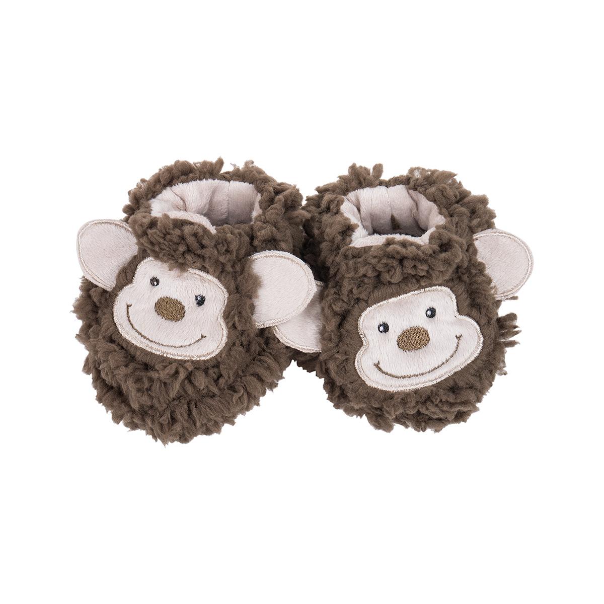 ❤️SLUMBIES BABY SHERPA ANIMAL Slippers Socks Dog Bear Monkey Lamb New with tags