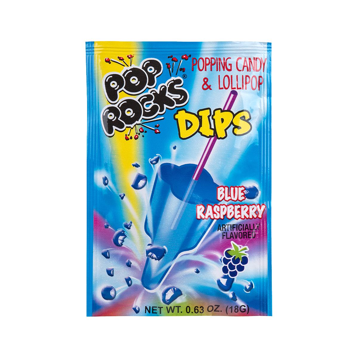  Blue Raspberry Pop Rocks Dip Candy