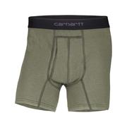 Men's 5-Inch Basic Boxer Briefs - 2-Pack: BURNT_OLIVE