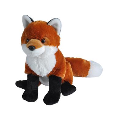 Red Fox Sitting Plush Toy