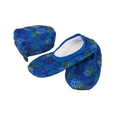 Women's Mixed Bag Skinnies Slippers with Travel Pouch