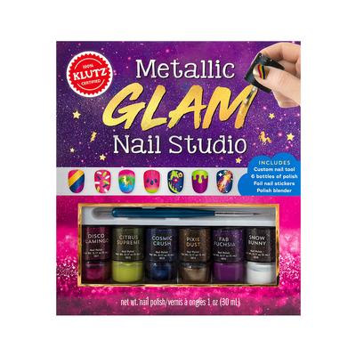 Metallic Glam Nail Studio Craft Kit