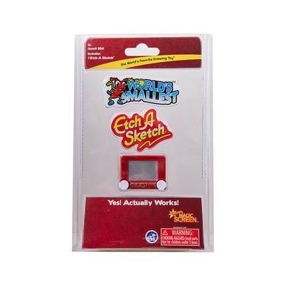 World's Smallest Etch-A-Sketch Toy