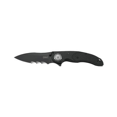 Linchpin Black with Veff Serrations Knife