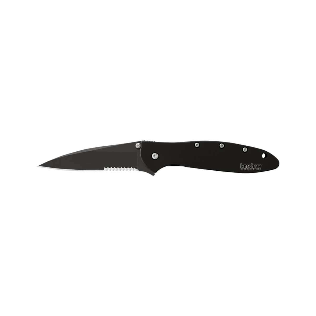  Leek Black/Serrated Knife