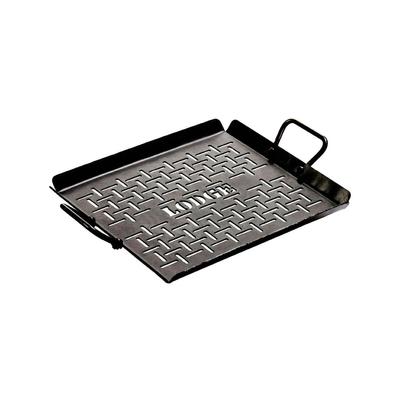 13 x 12 Inch Seasoned Carbon Steel Grilling Pan