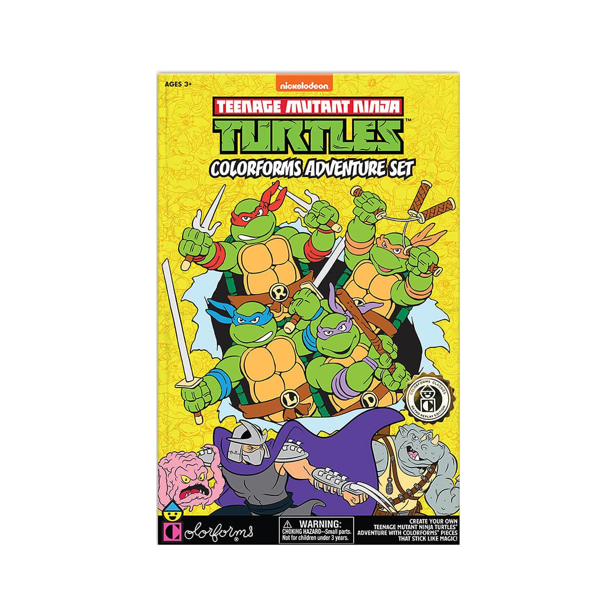  Teenage Mutant Ninja Turtles Colorforms Adventure Set