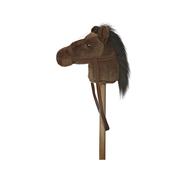 Giddy Up Friends Stick Animal Toy - Dark Brown Pony: BROWN