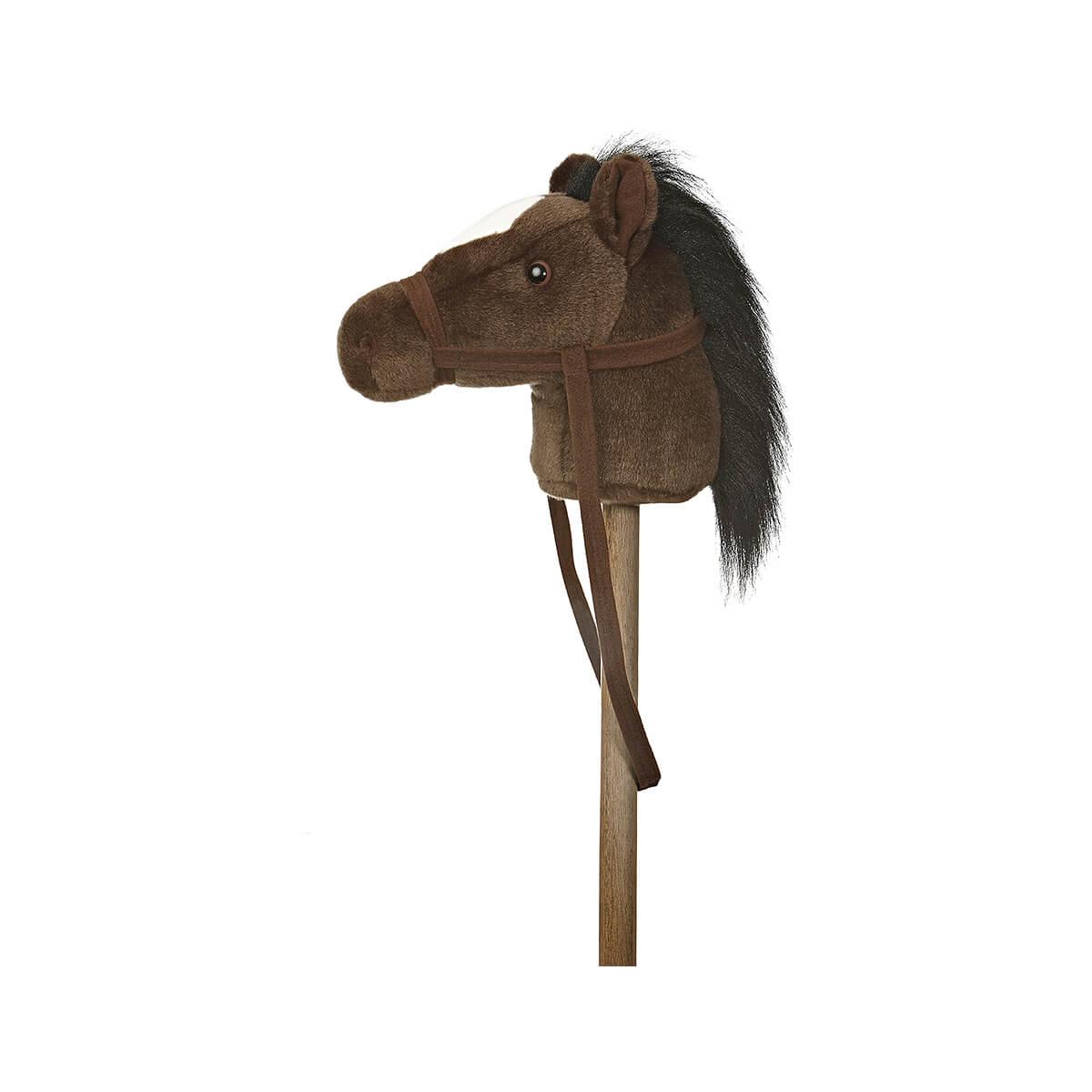  Giddy Up Friends Stick Animal Toy - Dark Brown Pony