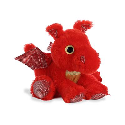 Sizzle Red Dragon Plush  
