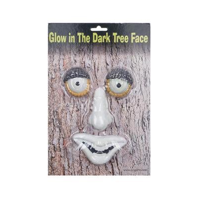Glow in the Dark Man with Big Nose Tree Face