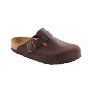 Men's Boston Soft Footbed Clogs: BROWN