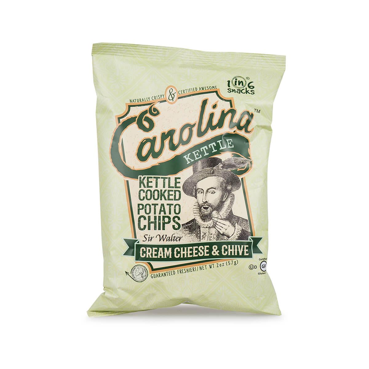  Sir Walter Cream Cheese & Chive Potato Chips - 2 Ounce