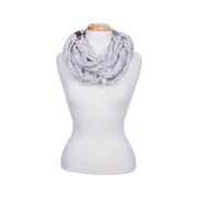 Women's Speckled Infinity Scarf: IVORY