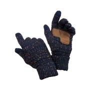 Women's Speckled Gloves: NAVY