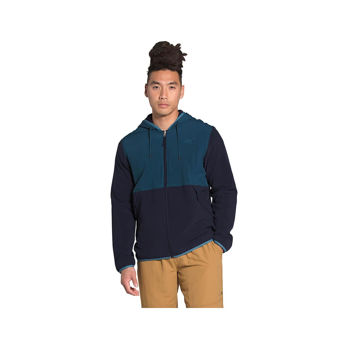 the north face men's mountain sweatshirt full zip hoodie