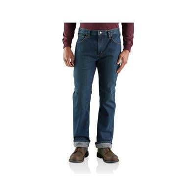 Men's Relaxed Fit Knit Lined Jeans