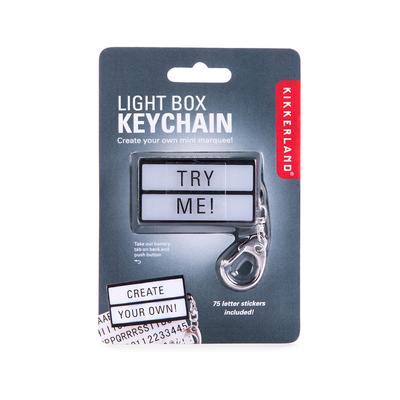 Light Box Keychain