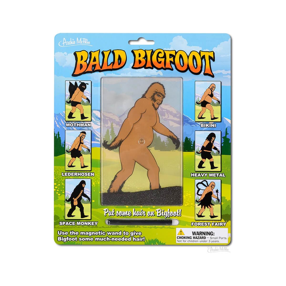  Bald Bigfoot Toy