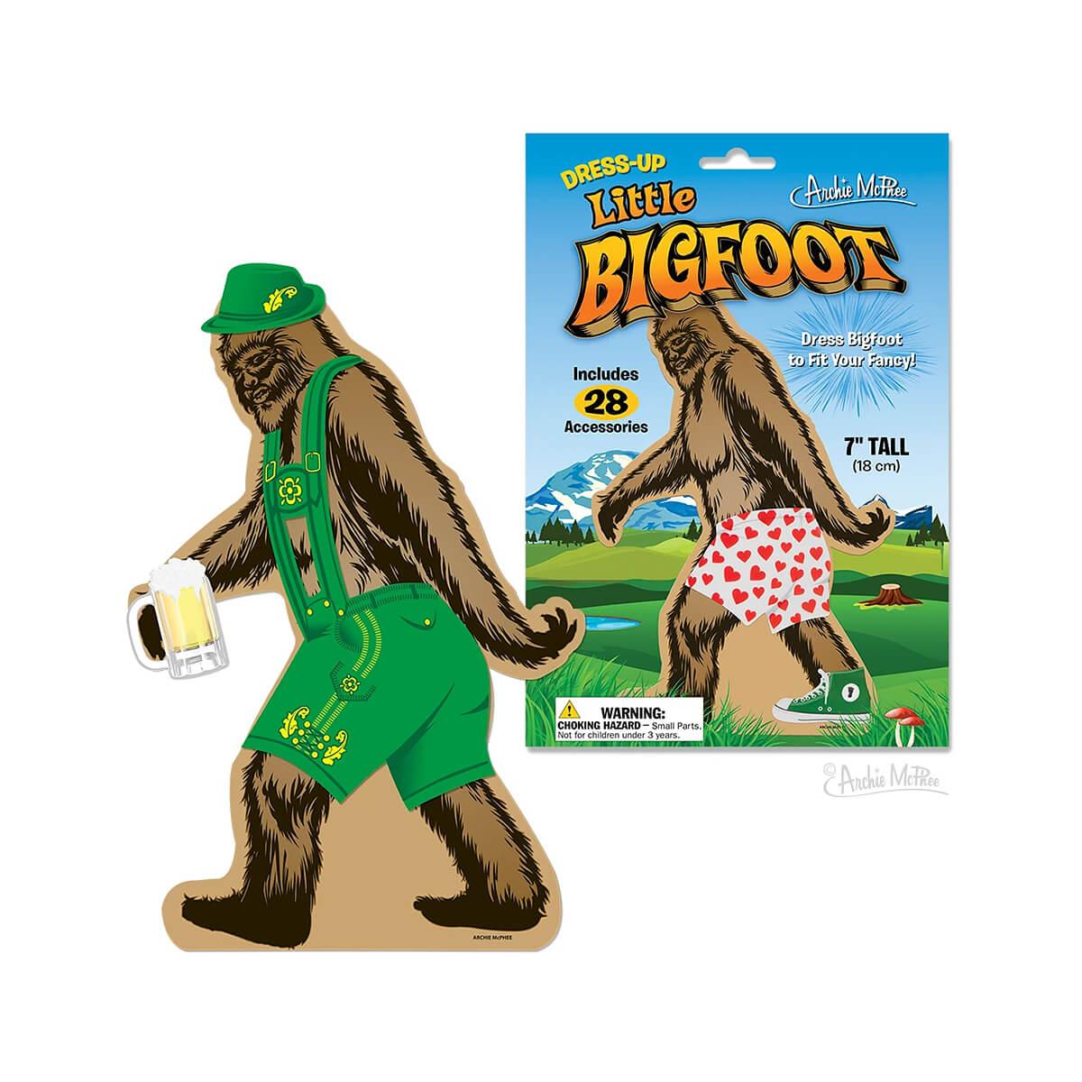  Dress Up Little Bigfoot Toy