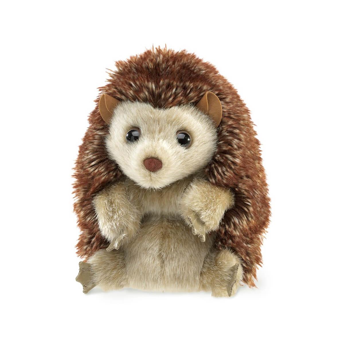  Plush Hedgehog Hand Puppet