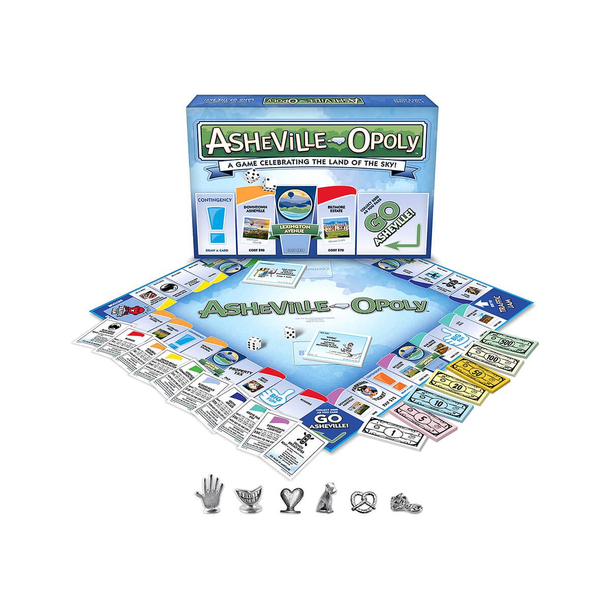  Asheville- Opoly Game