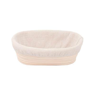 Oval Bread-Proofing Basket with Liner