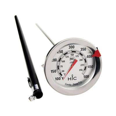 Deep Fry Large Face Analog Thermometer 