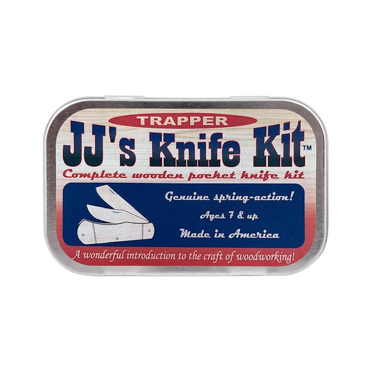  Wooden Trapper Knife Kit