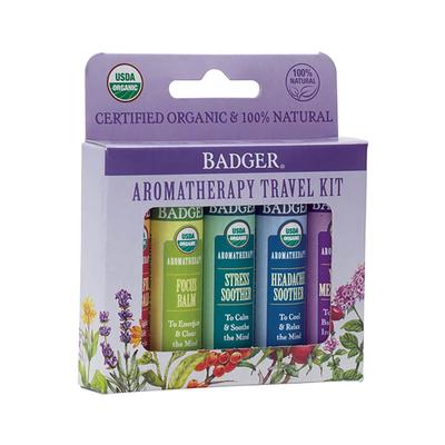 Badger Aromatherapy Travel Kit