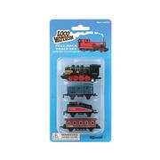 Pullback Train Set Toy: BLACK_ENGINE