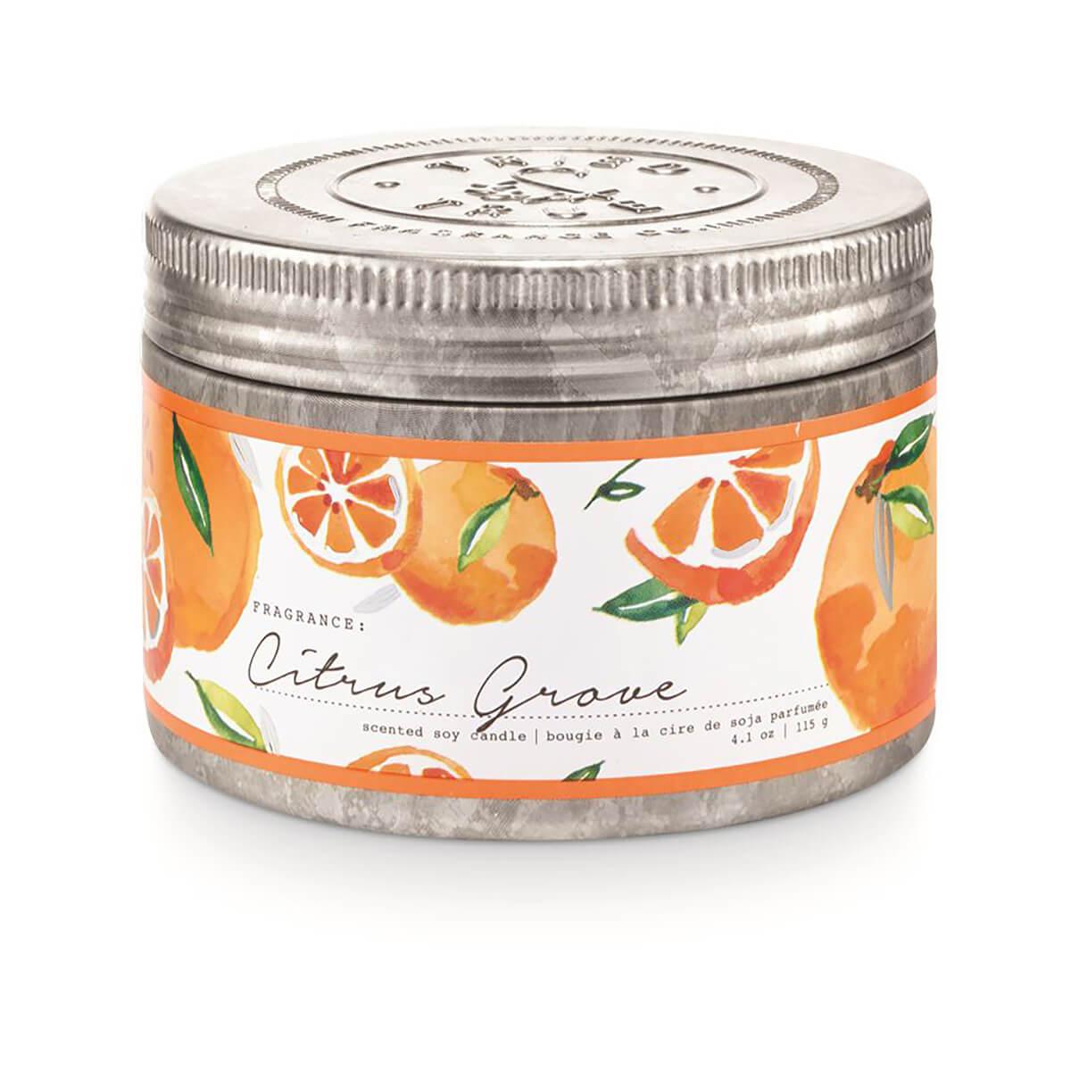  Tried & True Citrus Grove Scented Soy Candle - 4.1 Ounce