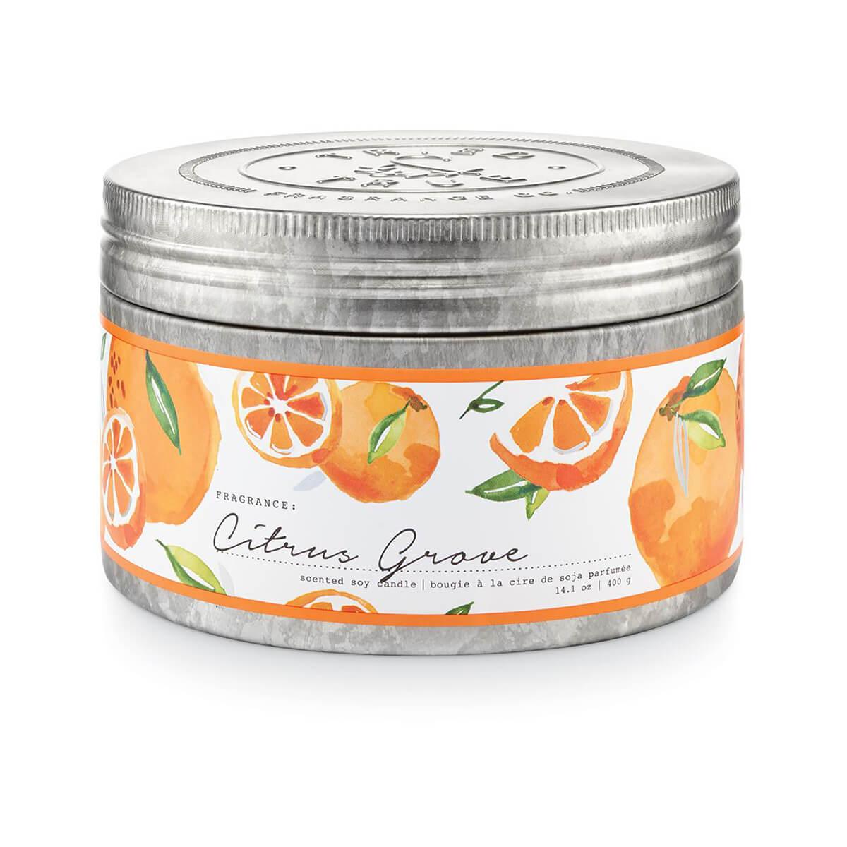  Tried & True Citrus Grove Scented Soy Candle - 14.1 Ounce