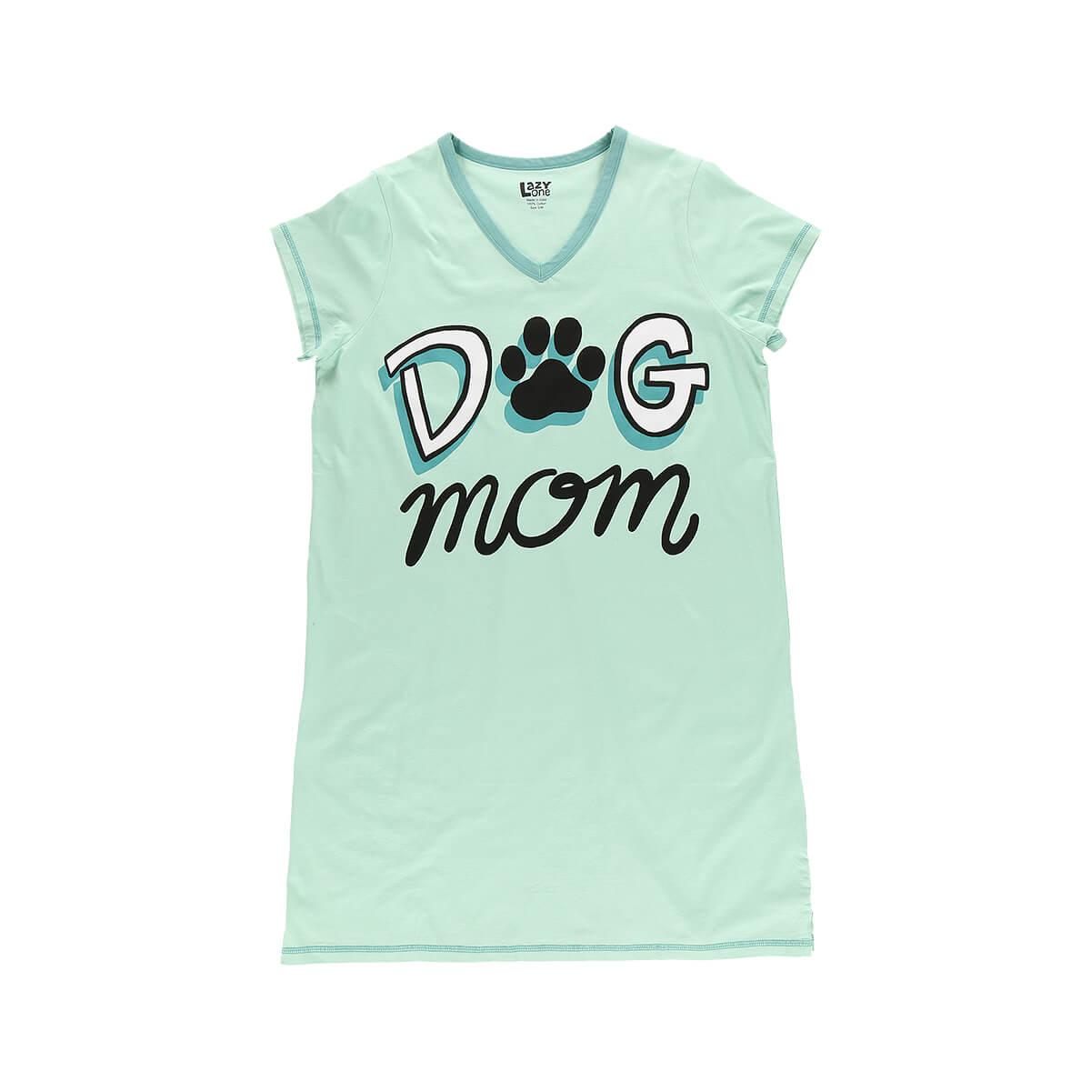 Women's Dog Mom VNeck Nightshirt