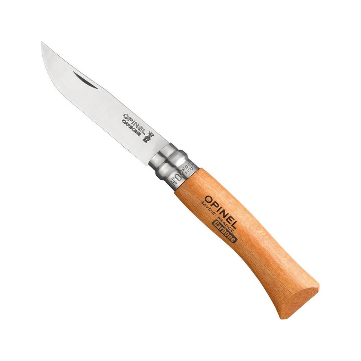  No.07 Carbon Steel Beechwood Pocket Knife