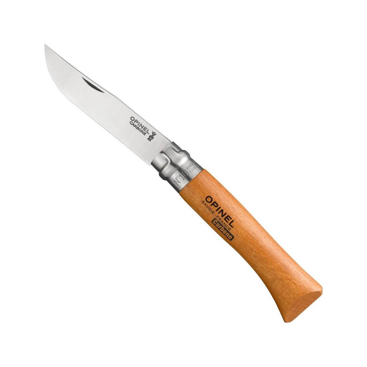  No.10 Beechwood Carbon Steel Folding Knife