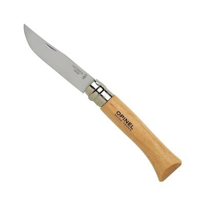No.10 Beechwood Stainless Steel Folding Knife 