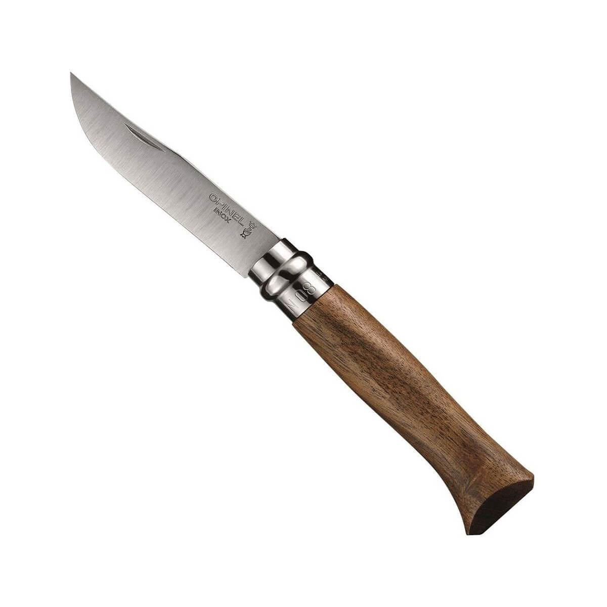  No.08 Walnut Stainless Steel Pocket Knife