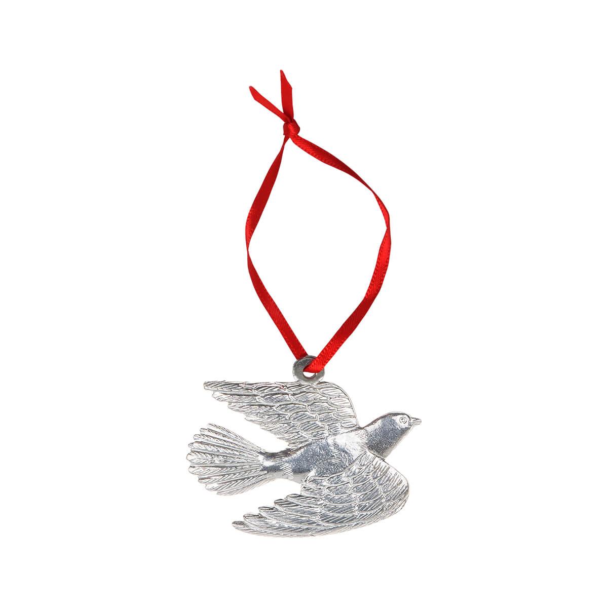  Pewter Dove Ornament