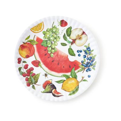 Fruit Melamine Paper Plate - 16 Inch