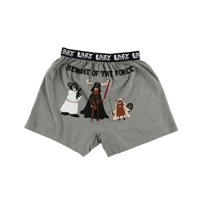 Men's Beware of the Force Funny Boxer