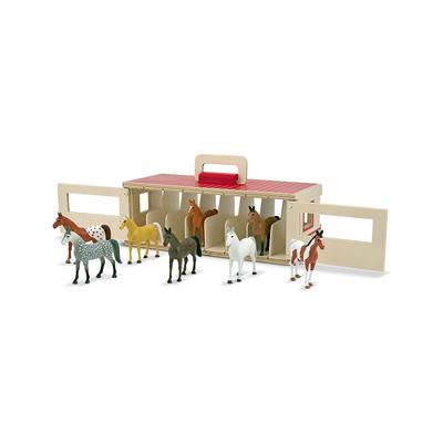 Take Along Show Horse Stable Play Set