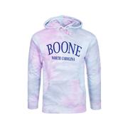 Boone Mast General Store Tie Dye Hoodie: CLOUD_BLUE