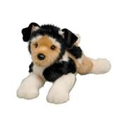 Moses DLux Terrier Mix Plush Toy: TAN_BLACK_WHITE